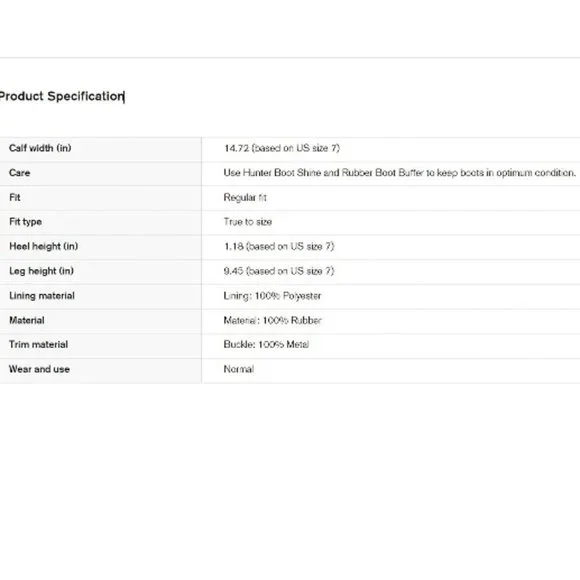 Hunter-Women's Original Short Rain Boots in Navy color - Picture 8 of 9